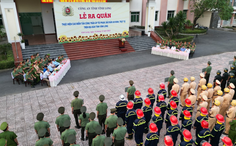 Công an các địa phương đồng loạt ra quân thực hiện cao điểm tấn công, trấn áp tội phạm -0