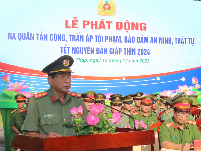 Đồng loạt ra quân thực hiện cao điểm tấn công, trấn áp tội phạm -0
