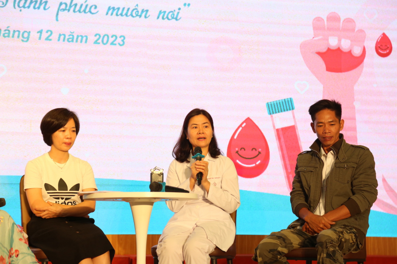 Tôn vinh những người hiến máu hoà hợp -0