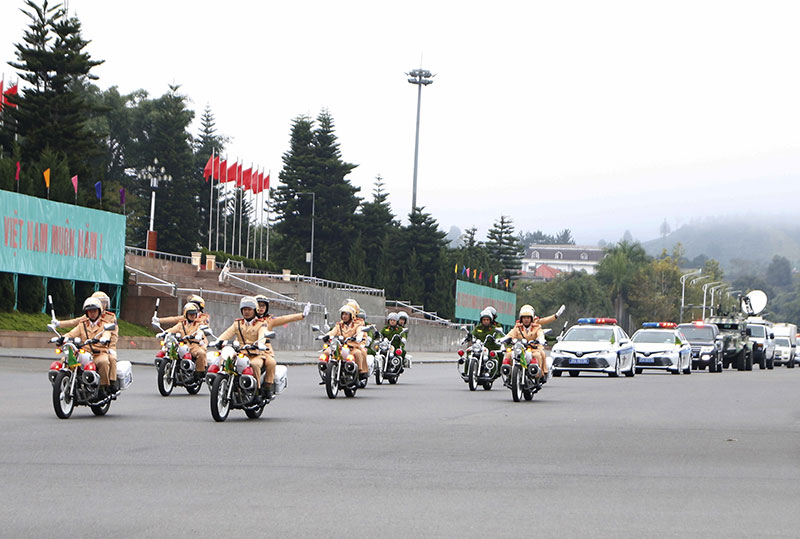 Lai Châu: Ra quân cao điểm tấn công, trấn áp tội phạm dịp Tết Nguyên đán 2024 -0