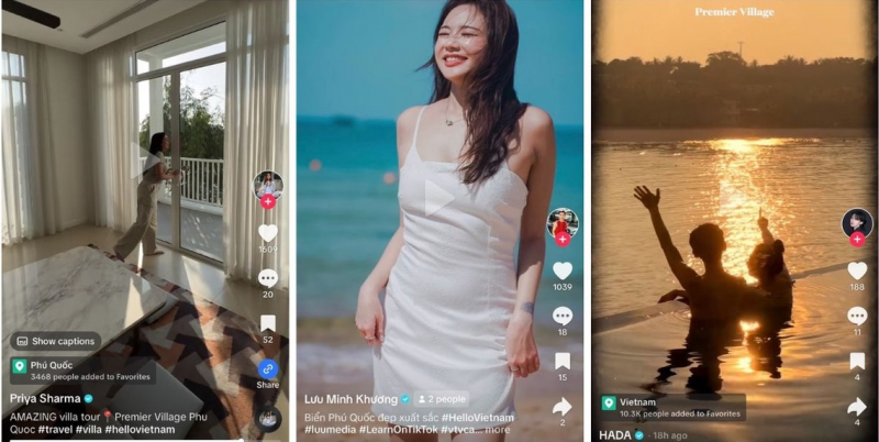 TikTok creators quốc tế mê Phú Quốc như “điếu đổ”  -0