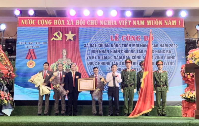 Một vùng đất ba lần anh hùng về đích sớm trong xây dựng nông thôn mới nâng cao -0