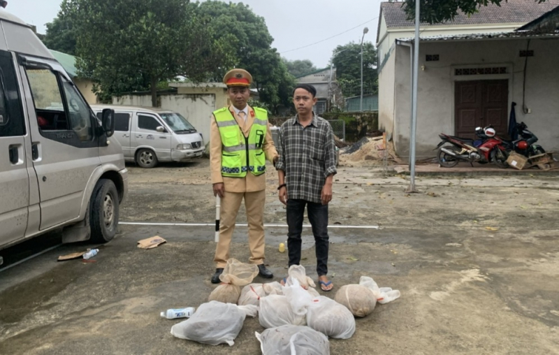 Giấu hàng chục cá thể động vật hoang dã quý, hiếm trong xe chở chuối -0