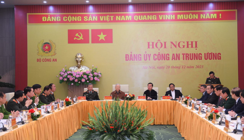 Tổng Bí thư: Năm 2023 lực lượng CAND rất vất vả, song rất vinh dự, tự hào -0