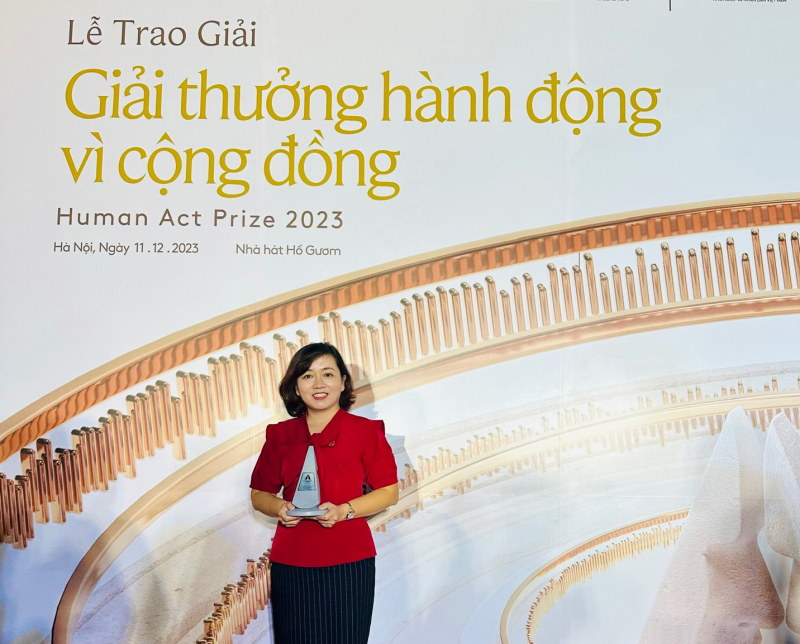 Dự án Kinh tế tuần hoàn nhựa của Unilever đạt giải thưởng Dự án bền vững tại Human Act Prize 2023 -0