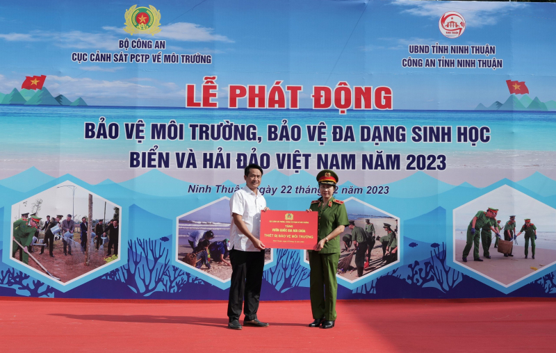 Bộ Công an phát động bảo vệ môi trường, đa dạng sinh học biển và hải đảo Việt Nam -0