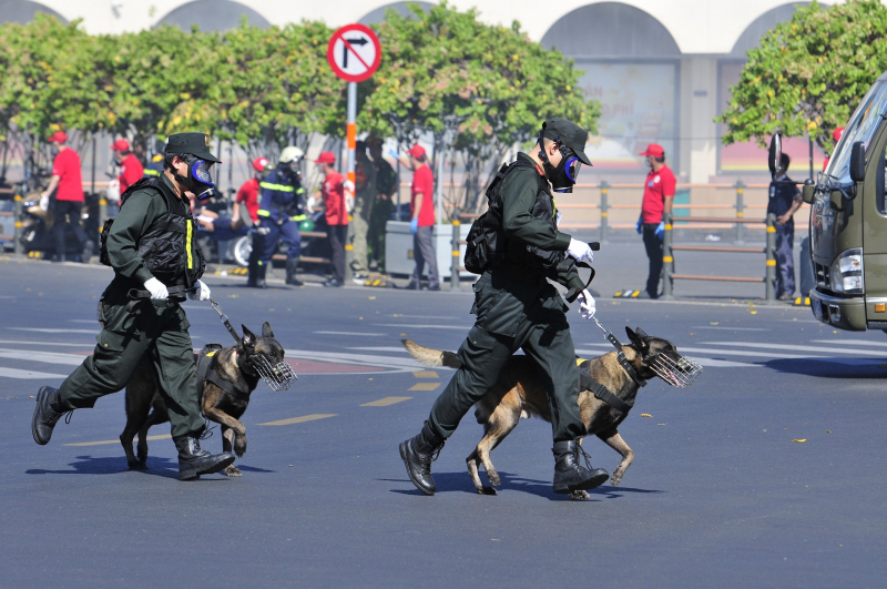 Hơn 5000 người diễn tập PCCC và CNCH khu vực nhà ga metro tuyến số 1 Bến Thành-Suối Tiên -0
