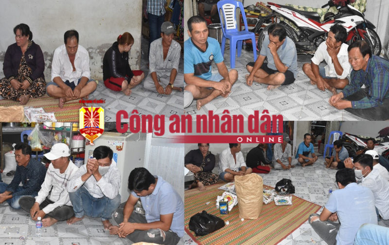 Bắt quả tang 12 con bạc lắc bầu cua, tạm giữ trên 120 triệu đồng -0