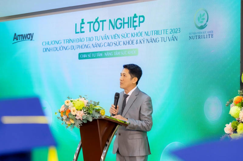 Tổ chức thành công Lễ tốt nghiệp Tư vấn viên Sức khỏe Dinh dưỡng Nutrilite 2023 -0