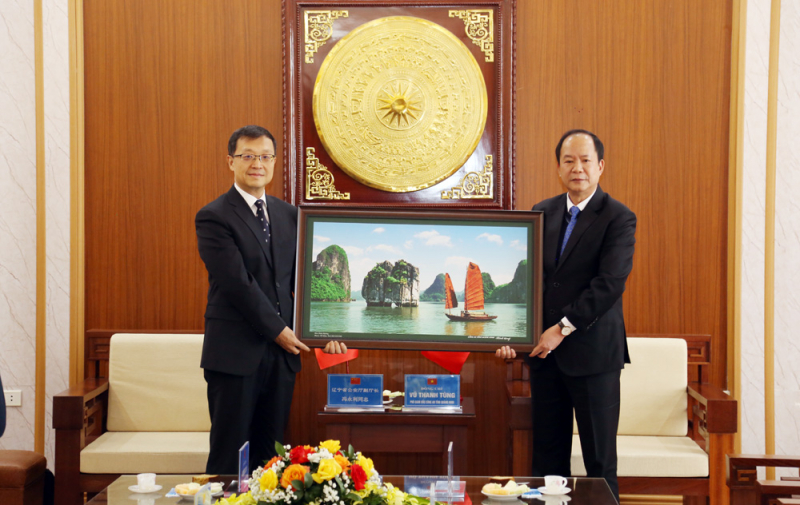 Công an tỉnh Quảng Ninh hội đàm Công an tỉnh Liêu Ninh, Trung Quốc -1