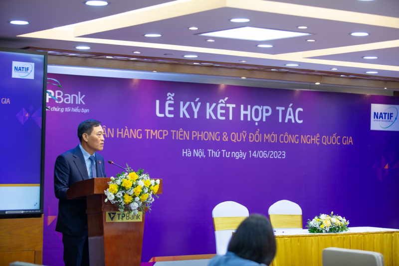 TPBank ký thỏa thuận hợp tác cùng Quỹ đổi mới công nghệ quốc gia hỗ trợ vốn cho doanh nghiệp công nghệ -0