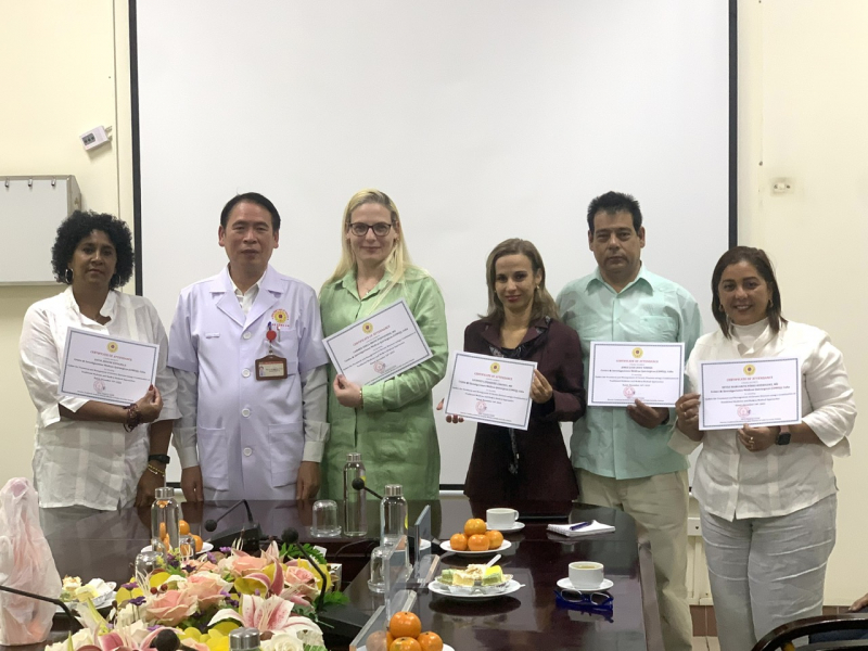 Trao đổi kinh nghiệm trong lĩnh vực điều trị bằng y học cổ truyền giữa Bệnh viện Y học cổ truyền Bộ Công an và Bệnh viện CIMEQ, Cuba. -0