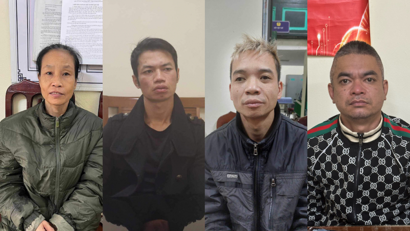 Bắt nhóm đối tượng lừa đảo chiếm đoạt tài sản của người giao hàng -0