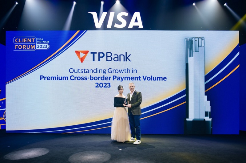 TPBank dẫn đầu tăng trưởng doanh số giao dịch thẻ Visa năm 2023 -0