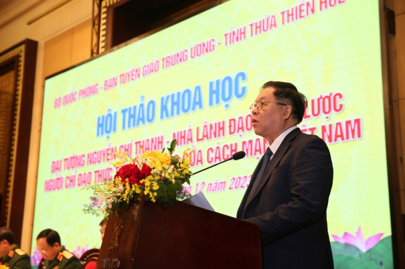 Đại tướng Nguyễn Chí Thanh- nhà lãnh đạo chiến lược, người chỉ đạo thực tiễn xuất sắc của Cách mạng Việt Nam -0