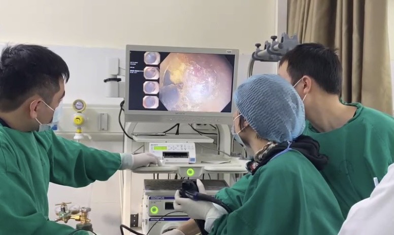 Bệnh viện 19-8 điều trị thành công ung thư sớm đường tiêu hoá -0