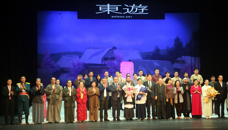 Biểu diễn kịch “Đông Du” kỷ niệm 50 năm quan hệ Việt Nam – Nhật Bản -0