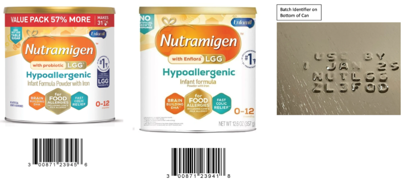 Sữa bột trẻ em Nutramigen bị thu hồi tại Mỹ có mặt tại Việt Nam hay chưa? -0