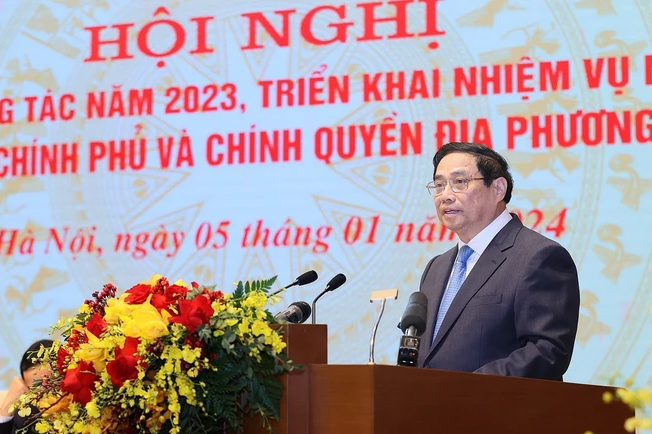 Khai mạc Hội nghị Chính phủ và chính quyền địa phương tổng kết công tác năm 2023 -0