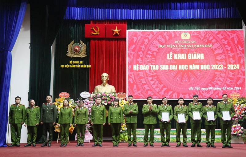 Học viện CSND khai giảng hệ đào tạo sau đại học năm học 2023 - 2024 -0