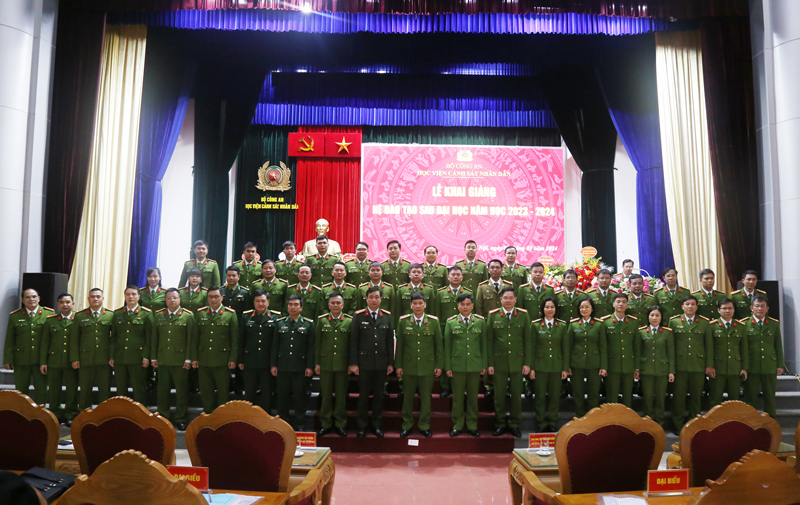 Học viện CSND khai giảng hệ đào tạo sau đại học năm học 2023 - 2024 -0