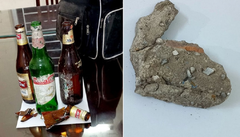 Nhóm thanh thiếu niên nổi hứng yêng hùng mang hung khí đi… “ném dạo” -0