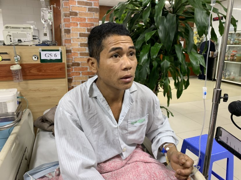 Rò khí độc từ bình 