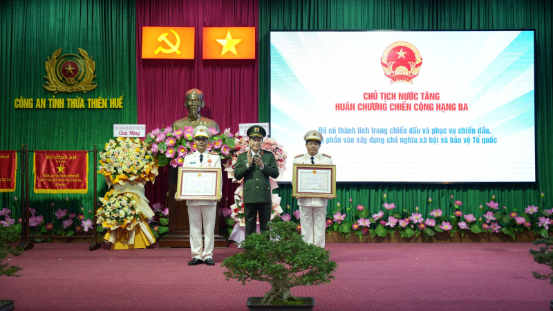 Công an Thừa Thiên Huế giữ vững ANTT, phục vụ hiệu quả mục tiêu đưa địa phương trở thành thành phố trực thuộc Trung ương -0