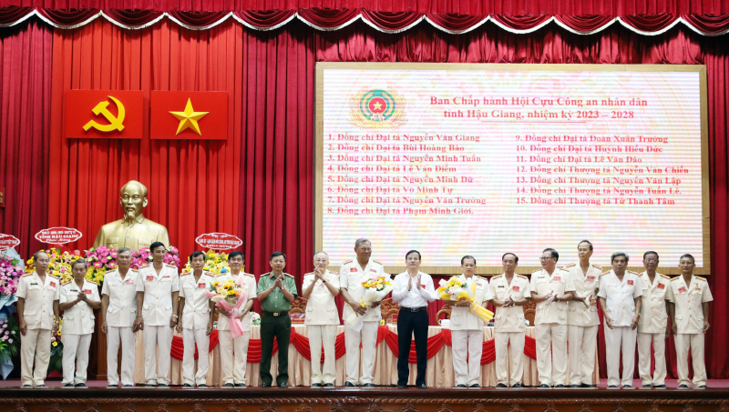 Thành lập Hội Cựu CAND tỉnh Hậu Giang -0