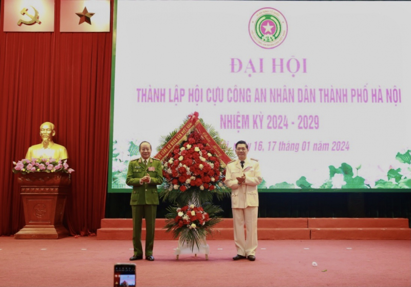 Đại hội thành lập Hội Cựu Công an nhân dân thành phố Hà Nội -0
