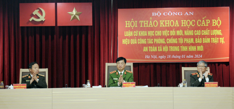 Đổi mới, nâng cao chất lượng, hiệu quả công tác phòng, chống tội phạm trong tình hình mới -0