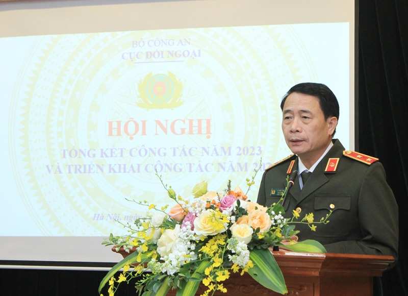 Public Security Forces’ foreign affairs work needs to follow the Party’s foreign policy: Deputy Minister Le Quoc Hung -0