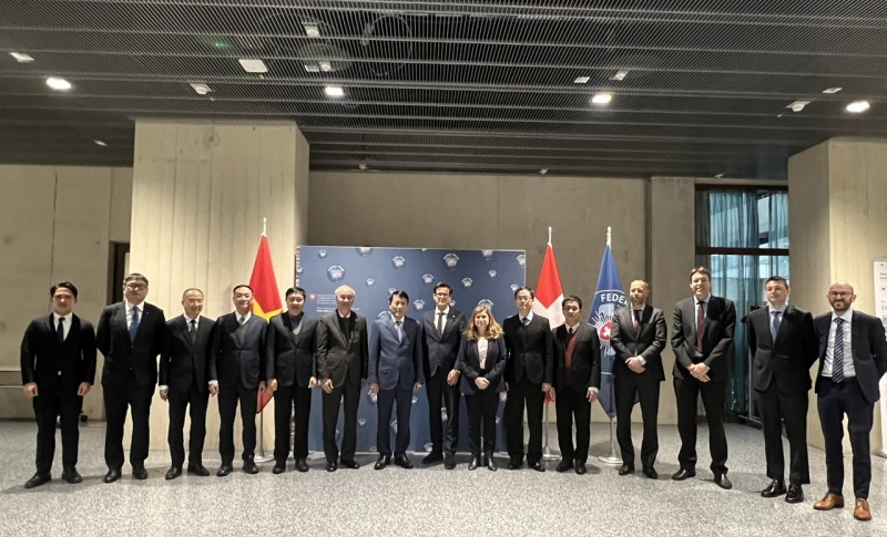 Vietnam's Ministry of Public Security and Swiss Federal Police seek to strengthen cooperation -0