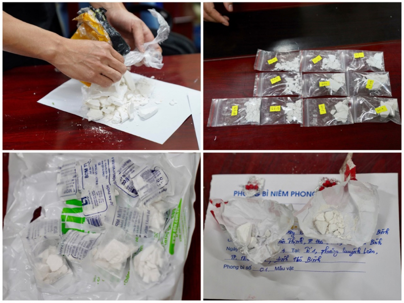 Công an tỉnh Hoà Bình triệt phá ổ nhóm mua bán ma tuý -0