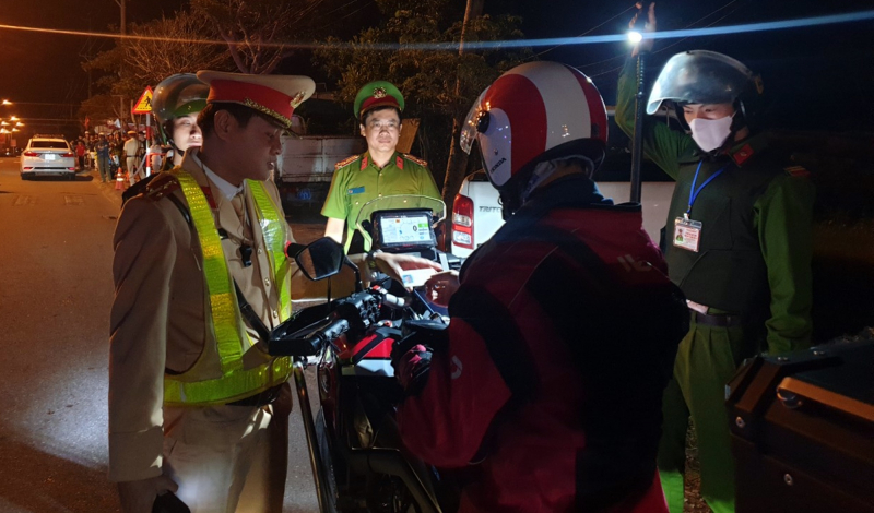 Giữ vững trật tự, an toàn giao thông nơi cửa ngõ phía Bắc Quảng Nam -0