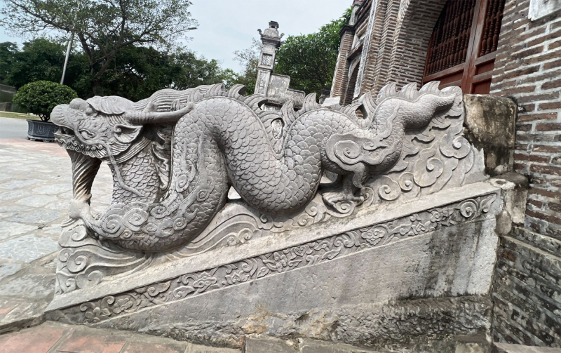 Thông tin ít người biết về bảo vật quốc gia - cặp rồng đá tại Cổ Loa -0