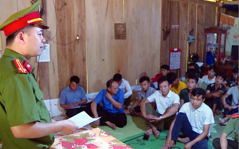 Công an xã vùng rẻo cao biên giới -1