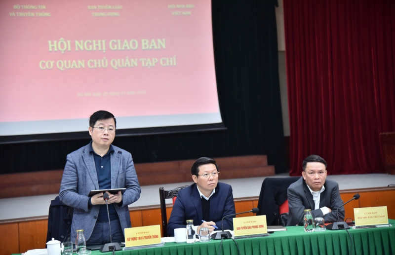 Tăng cường hơn nữa vai trò của cơ quan chủ quản tạp chí -0