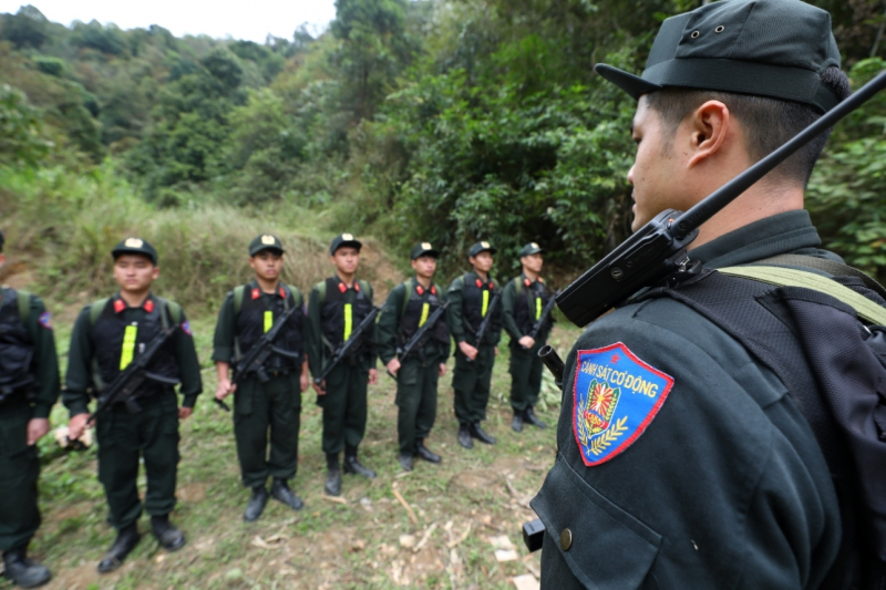 Vượt nắng thắng mưa, say sưa luyện tập, giữ vững bình yên nơi phên dậu Tổ quốc -0