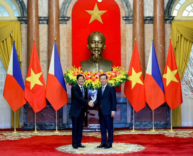Chủ tịch nước Võ Văn Thưởng chủ trì Lễ đón chính thức Tổng thống Philippines -0