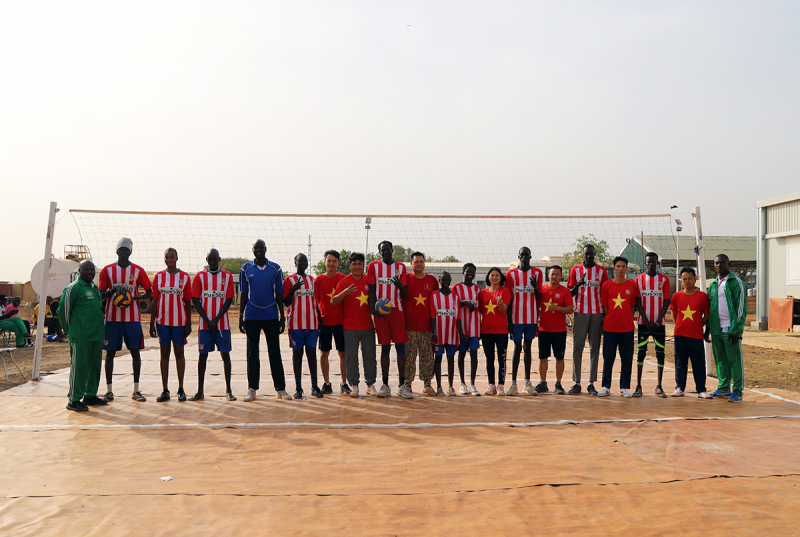 Công binh Việt Nam chuẩn bị đón Tết Nguyên đán Giáp Thìn ở Abyei -0