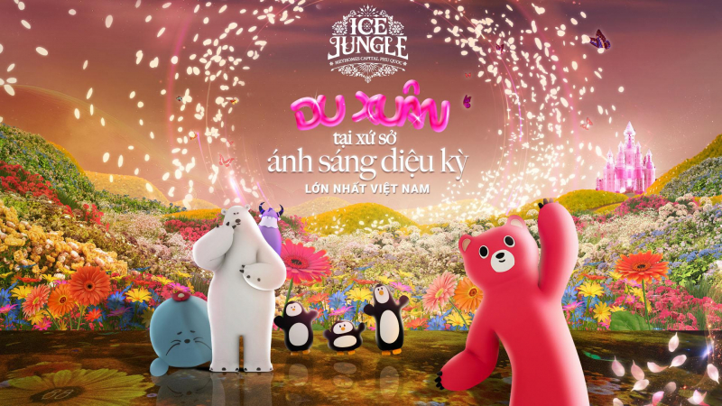 Ice Jungle Phú Quốc: Du xuân tại xứ sở ánh sáng diệu kỳ -0