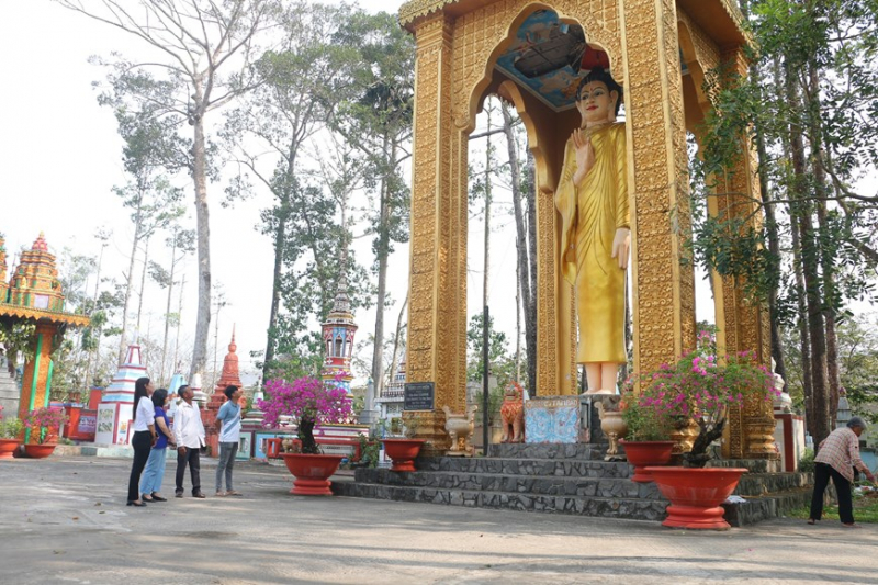 Chen Kieu - A unique pagoda of the Khmer people -1