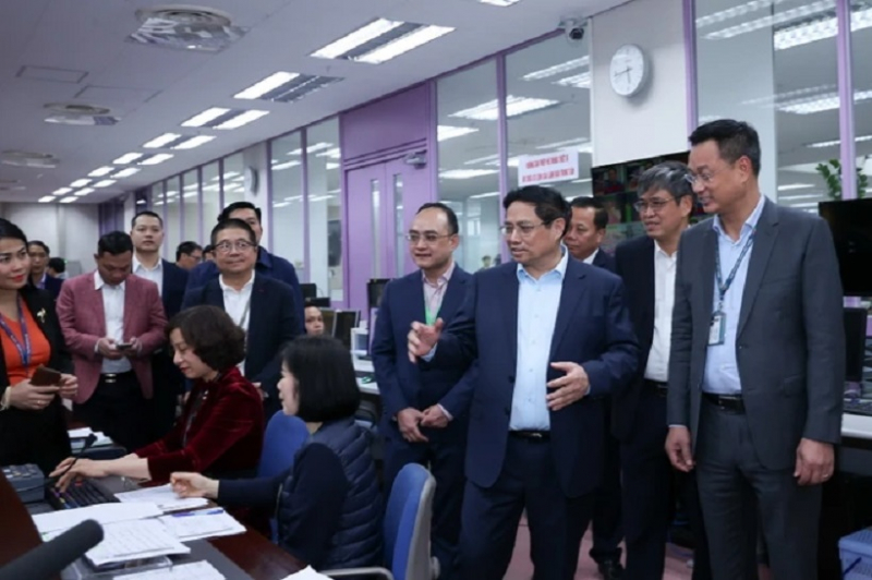 Thủ tướng chúc Tết cán bộ, phóng viên các cơ quan thông tấn, báo chí -0