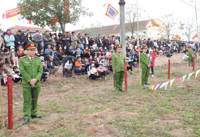 Bảo đảm an ninh, an toàn Lễ hội Tịch điền Đọi Sơn Xuân Giáp Thìn 2024 -0