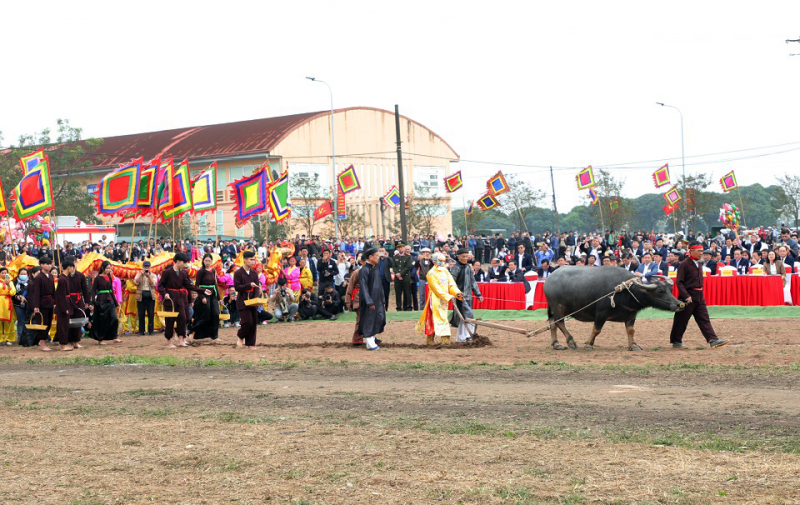Bảo đảm an ninh, an toàn Lễ hội Tịch điền Đọi Sơn Xuân Giáp Thìn 2024 -0