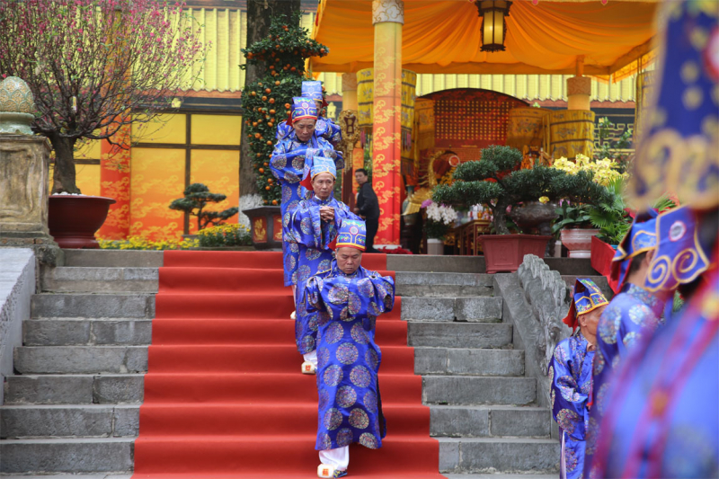 Hoàng thành Thăng Long rực rỡ ngày khai xuân -0