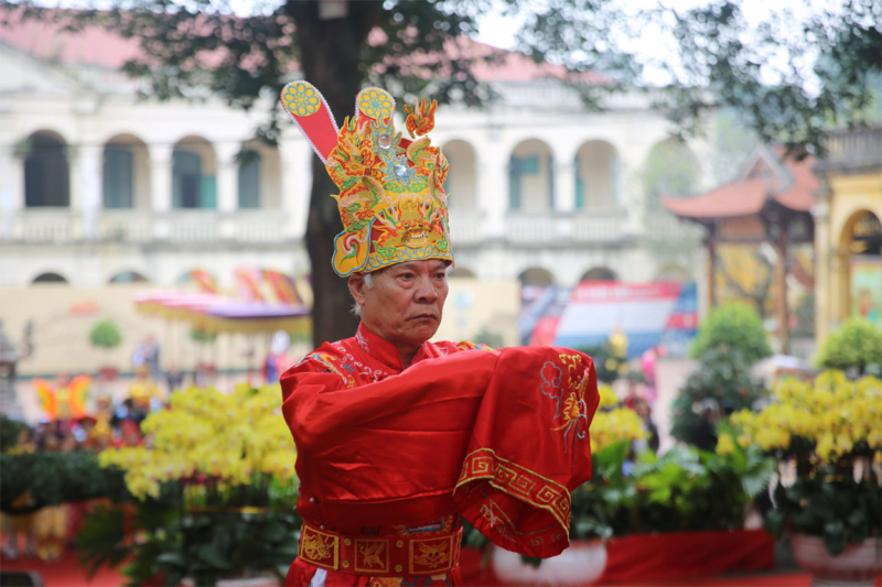 Hoàng thành Thăng Long rực rỡ ngày khai xuân -0