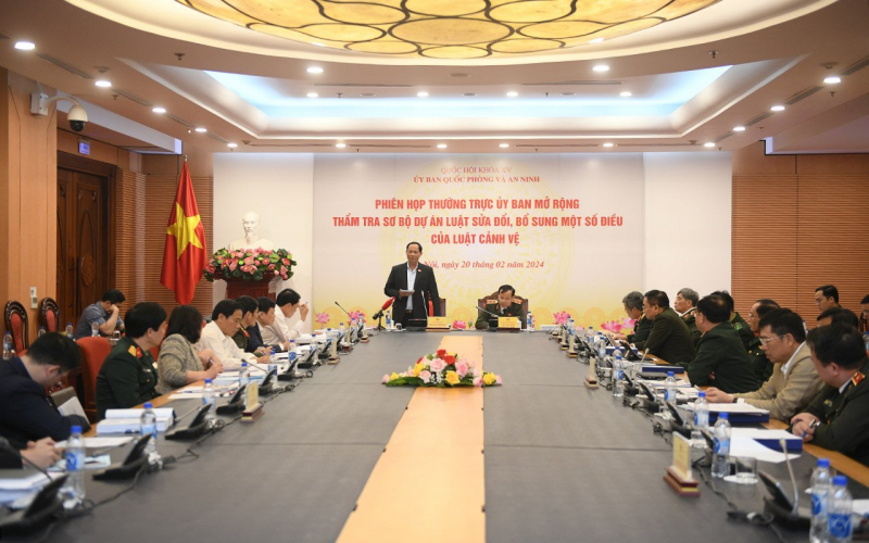 Đề nghị sửa đổi Luật Cảnh vệ, bổ sung 3 đối tượng cảnh vệ -0