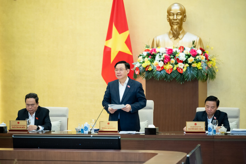 Chủ tịch Quốc hội Vương Đình Huệ: trình Quốc hội xem xét thông qua Luật Cảnh vệ (sửa đổi) tại 1 kỳ họp -0